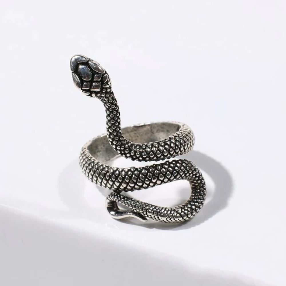 3/$30 Silver Snake Ring - Picture 4 of 4